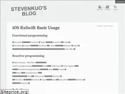 Sites similar to stevenkuo-blog.logdown.com