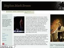 Sites similar to stevenmarkbrown.com