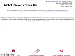 Sites similar to stevenscreekkia.com