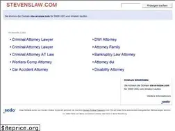 Sites similar to stevenslaw.com