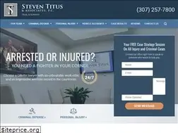 Sites similar to steventituslaw.com