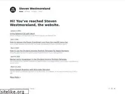 Sites similar to stevenwestmoreland.com