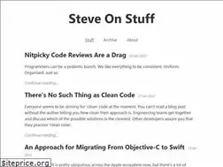 Sites similar to steveonstuff.com