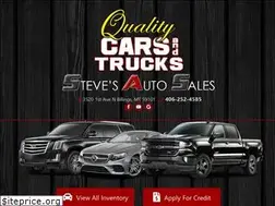 Sites similar to stevesautosalesbillings.com