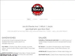 Sites similar to stevesdiner.net