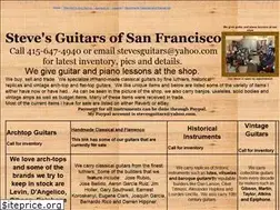Sites similar to stevesguitars.com