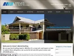 Sites similar to stevesmetalroofing.com.au