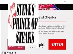 Sites similar to stevesprinceofsteaks.com