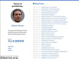 Sites similar to stevetarver.github.io