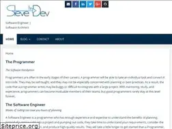 Sites similar to stevethedev.com