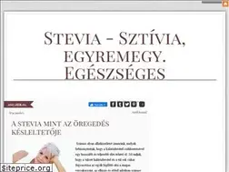 Sites similar to stevia.blog.hu