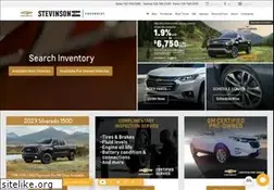 Sites similar to stevinsonchevrolet.com