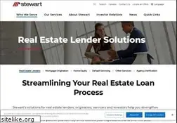 Sites similar to stewartlenderservices.com