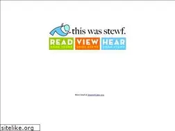 Sites similar to stewf.com