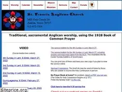 Sites similar to stfrancisaustin.org