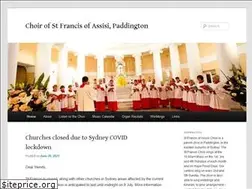 Sites similar to stfrancischoir.com