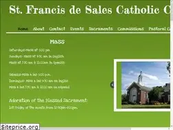 Sites similar to stfrancisdesalescatholic.org