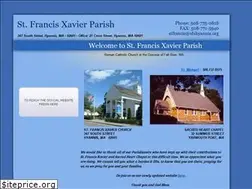 Sites similar to stfrancishyannis.homestead.com