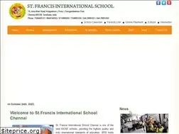 Sites similar to stfrancisinternationalschool.com
