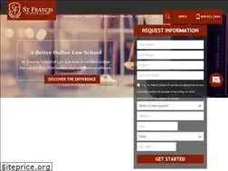 Sites similar to stfrancislaw.com
