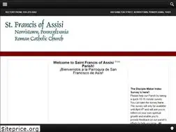 Sites similar to stfrancisnorristown.com