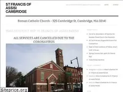 Sites similar to stfrancisofassisicambridge.com