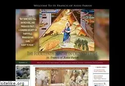 Sites similar to stfrancisparish.com