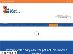 Sites similar to stfrancispetcare.org