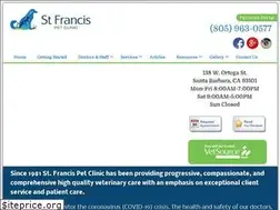 Sites similar to stfrancispetclinic.com