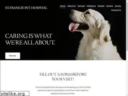 Sites similar to stfrancispethospital.com