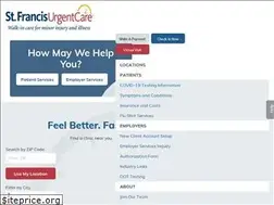 Sites similar to stfrancisurgentcare.net