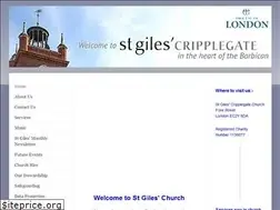 Sites similar to stgilescripplegate.com