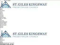 Sites similar to stgileskingsway.com