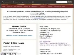Sites similar to sthomaslc.com
