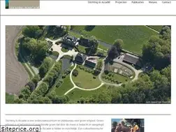 Sites similar to stichtinginarcadie.nl