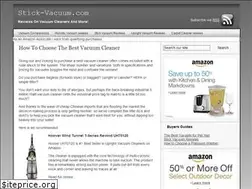 Sites similar to stick-vacuum.com