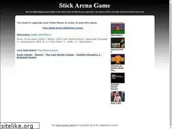 Sites similar to stickarenagame.com