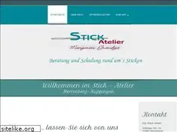 Sites similar to stickatelier.de
