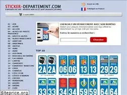 Sites similar to sticker-departement.com