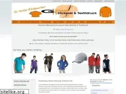Sites similar to stickerei-hoiss.de