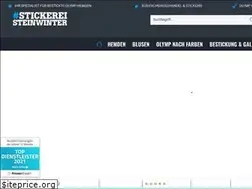 Sites similar to stickerei-steinwinter.de