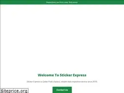 Sites similar to stickerexpresstx.com