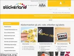 Sites similar to stickerland.dk