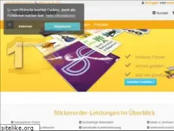 Sites similar to stickerorder.de