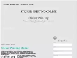 Sites similar to stickerprints.com.au