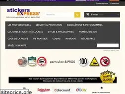 Sites similar to stickers-express.fr