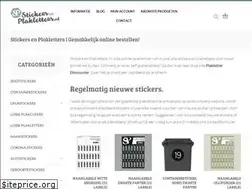 Sites similar to stickersenplakletters.nl