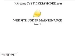 Sites similar to stickershopee.com