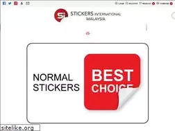 Sites similar to stickersinternational.com.my