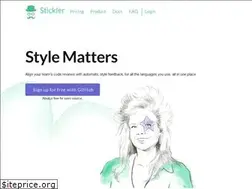 Sites similar to stickler-ci.com